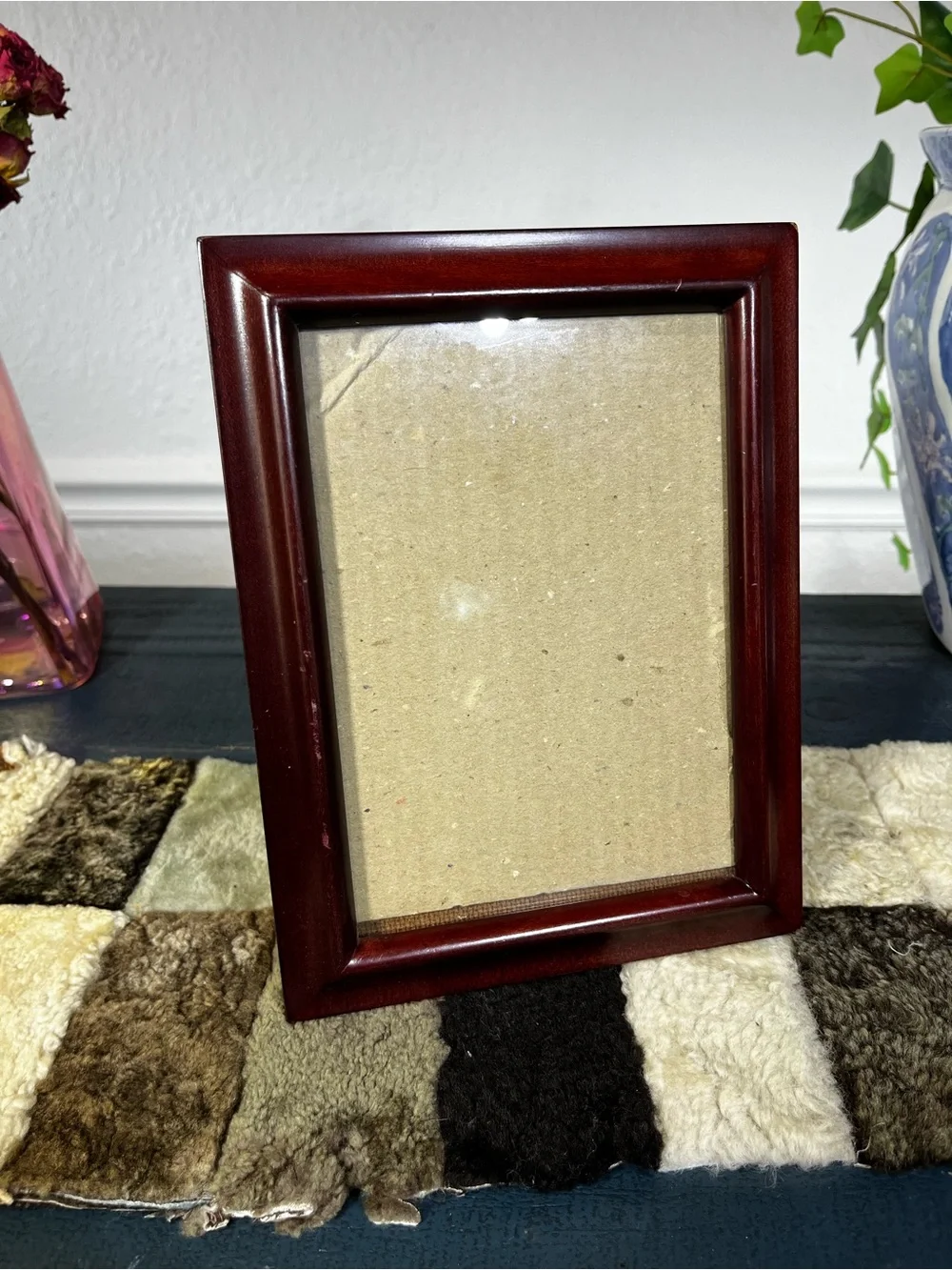Wooden Photo Frame, made in Thailand free with Purchase